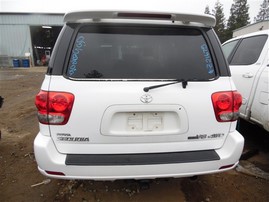 2005 Toyota Sequoia Limited White 4.7L AT 4WD #Z21675